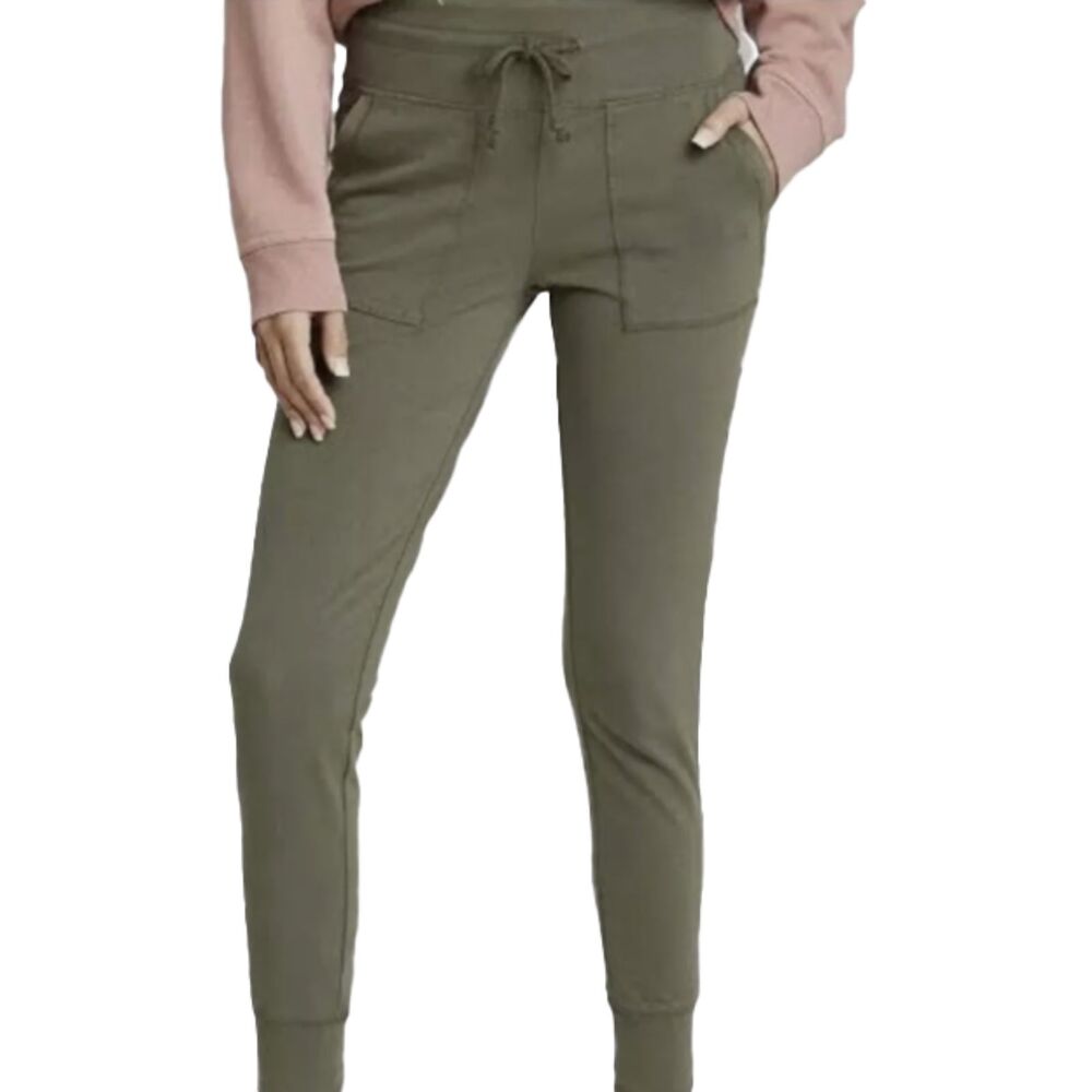 Wild Fable Olive Green High Waisted Pocket Joggers Leggings Size XS